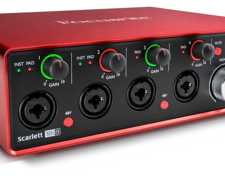 Звуковая карта focusrite scarlett 2i2 2nd gen