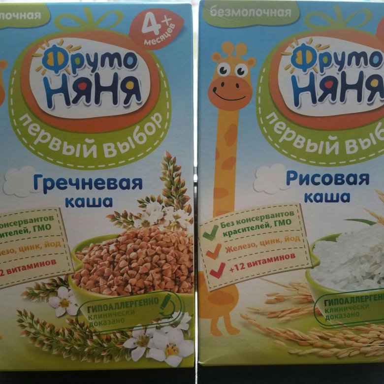 Каша мультизлаковая фрутоняня безмолочная