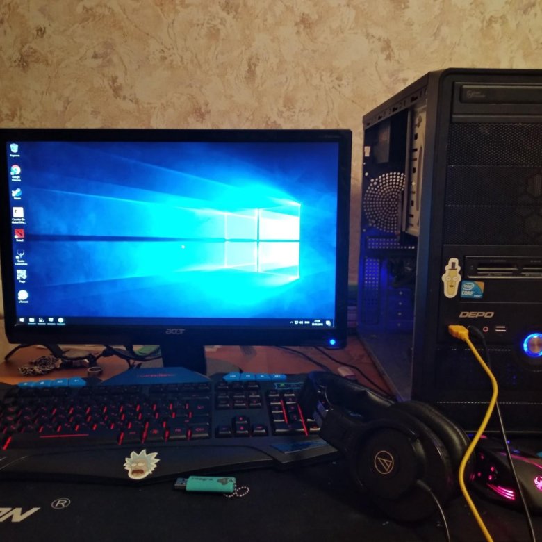 Hyperx видюха 16 гб. Asus 1080ti. Игровой компьютер. Игровой компьютер до 40000. Игровой комп с монитором.