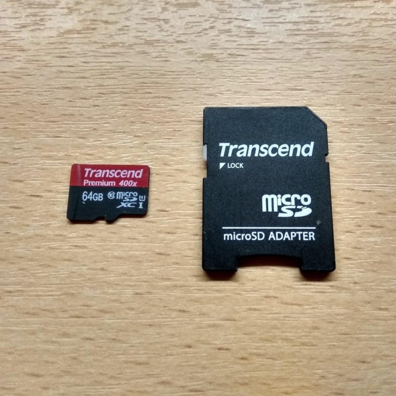 Карта памяти transcend microsd