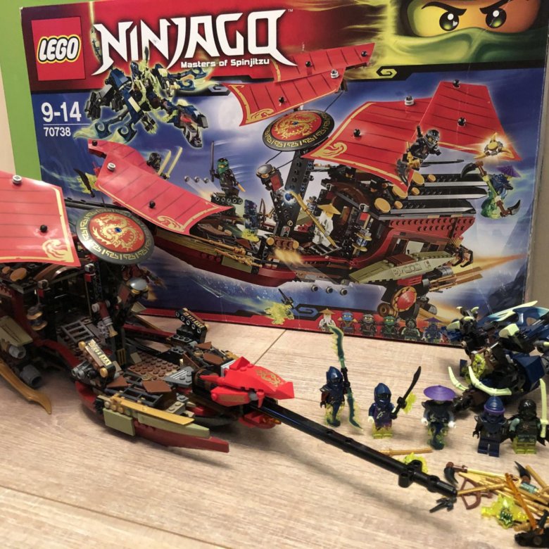 LEGO Ninjago Корабль дар судьбы-решающая битва. – купить в Москве, цена ...