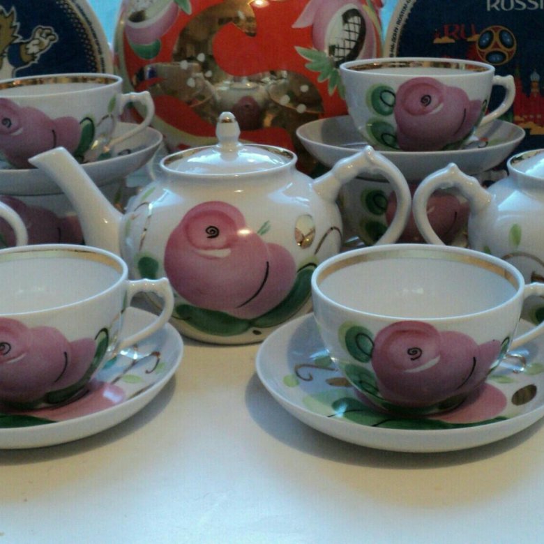 редкие чайные сервизы