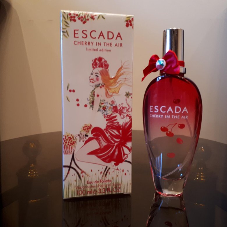 Зе эйр. Escada Cherry in Japan 100 ml. Эскада черри. Escada Cherry in the Air. Escada Cherry in the Air цена.
