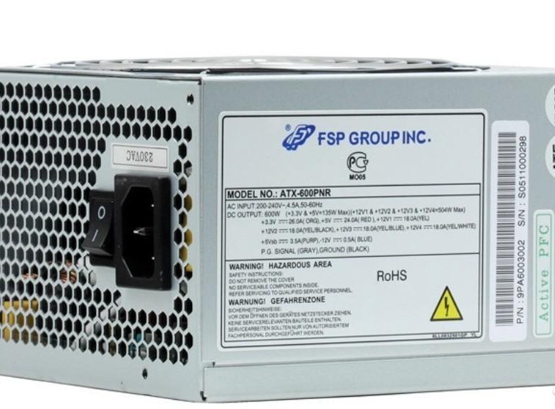 Fsp atx 600pnr схема