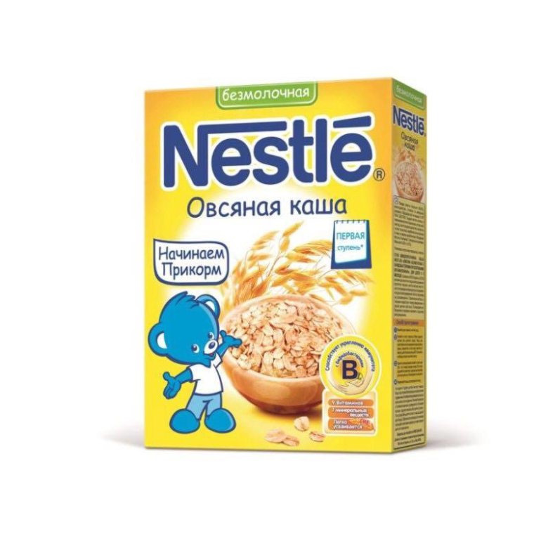 Каша nestle овсяная 1 ступень