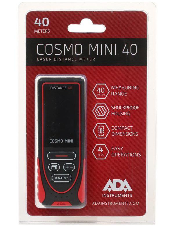 Дальномер cosmo 40. Ada Cosmo Mini 40. Дальномер лазерный ada Cosmo Mini 40. Ada instruments Cosmo Mini 40.