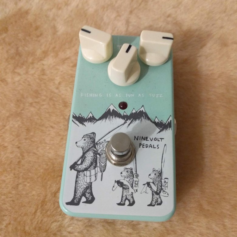 Ninevolt Pedals Fishing Is As Fun As Fuzz Kupit V Moskve Cena 5 000 Rub Prodano 16 Oktyabrya 18 Muzykalnye Instrumenty