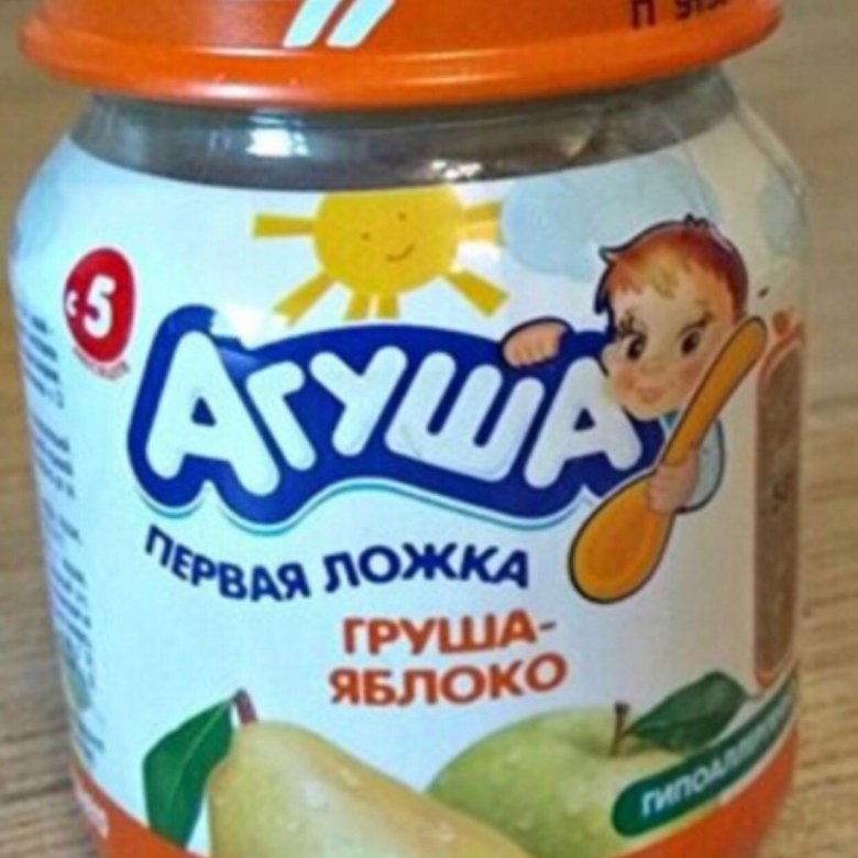 Агуша яблоко фото