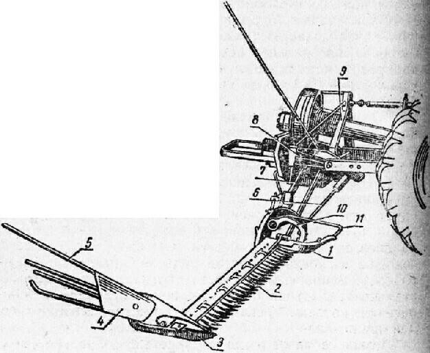 Кс 2 1 косилка схема