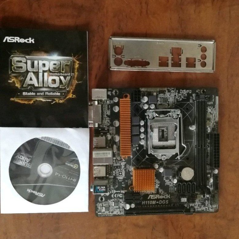 Asrock h110m dgs схема