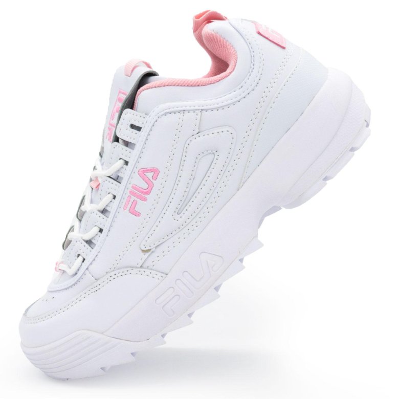 Fila кроссовки женские белые