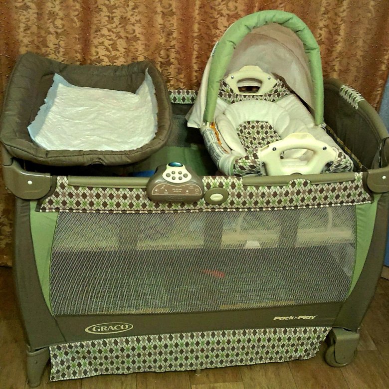 Манеж кровать graco prestige кровать манеж