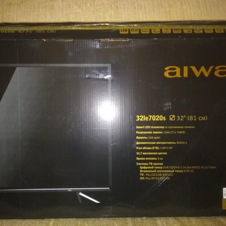 Aiwa 32le4020 зависает изображение