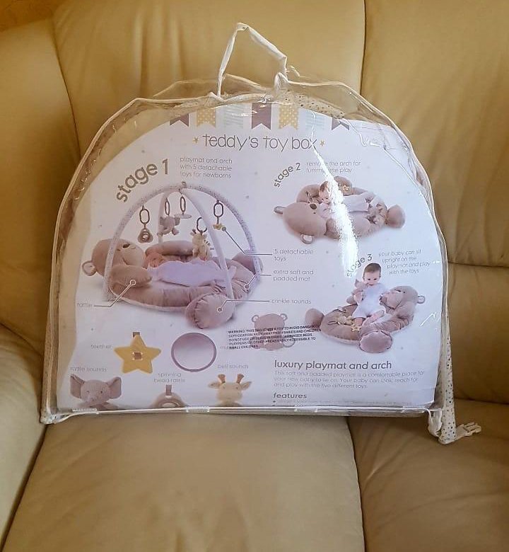 teddy's toy box luxury playmat and arch