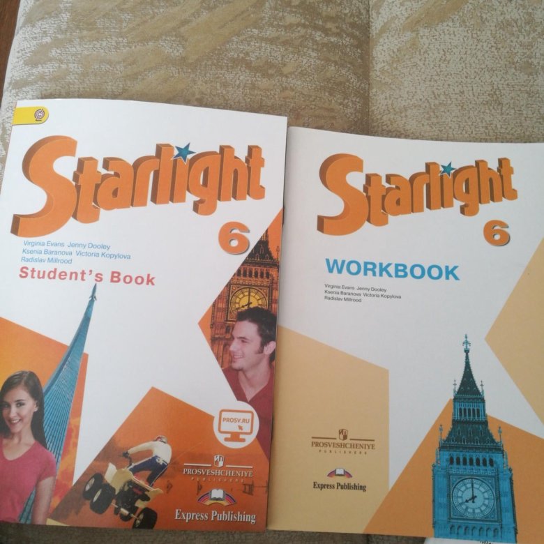 Старлайт 6 класс стр 6. Старлайт 6 тетрадь. Workbook 6 класс английский Старлайт. Starlight 6 рабочая тетрадь. Учебник Starlight 6.
