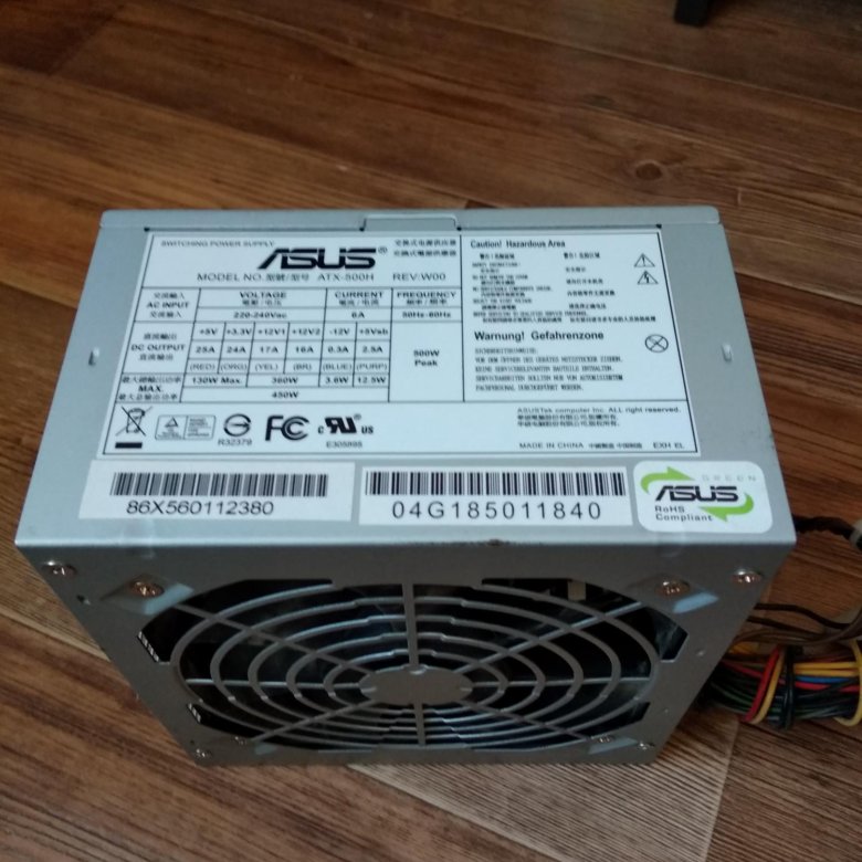 Asus atx 500h схема