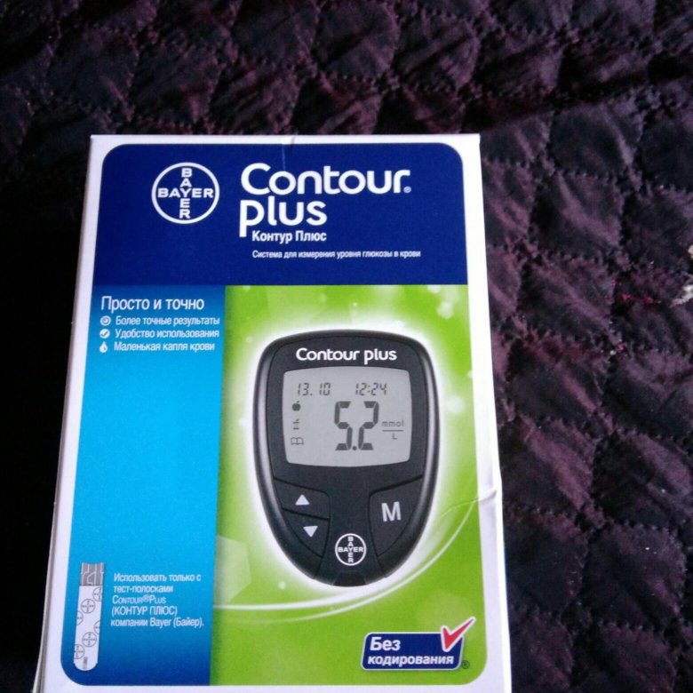 Глюкометр contour plus