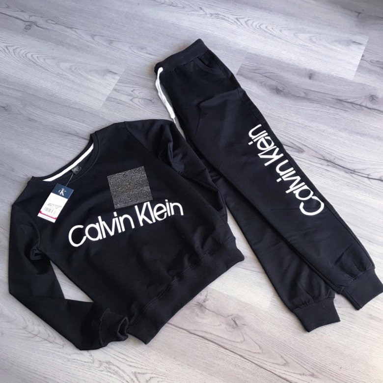 Спортивный костюм черный Calvin Klein