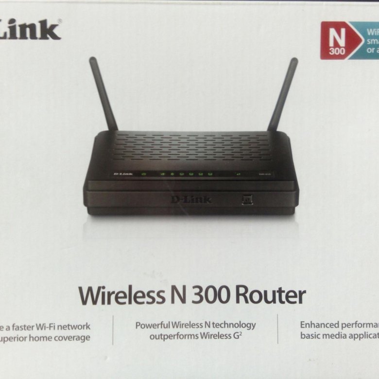 D link Wireless n300 Router.