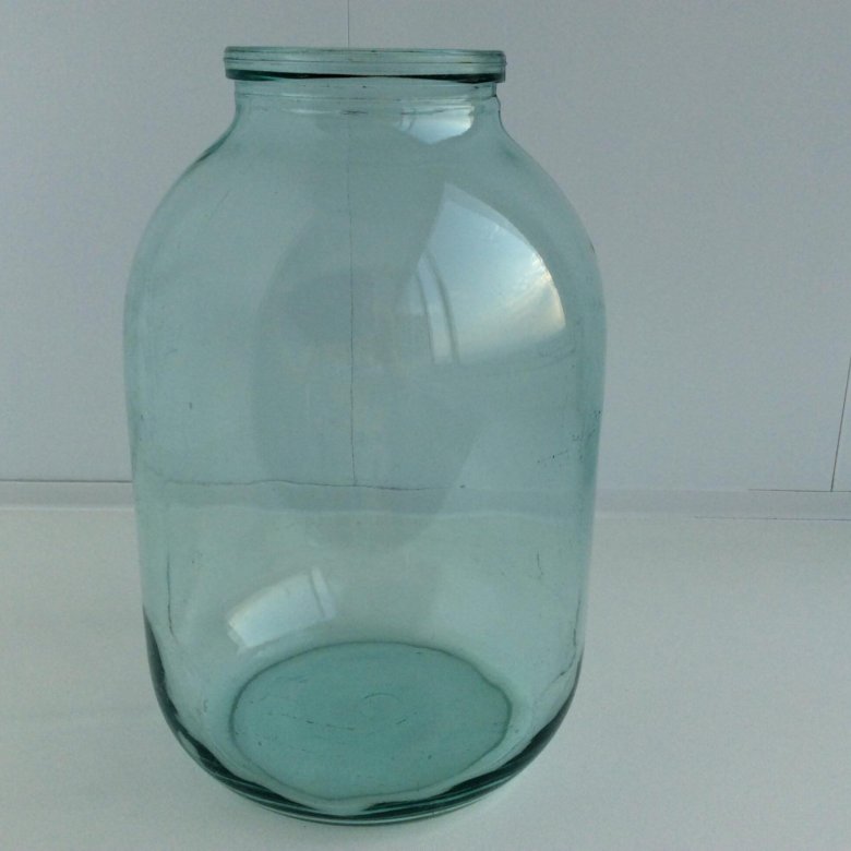 Фото 3 литровой стеклянной банки