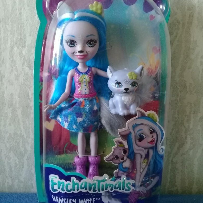 enchantimals winsley wolf