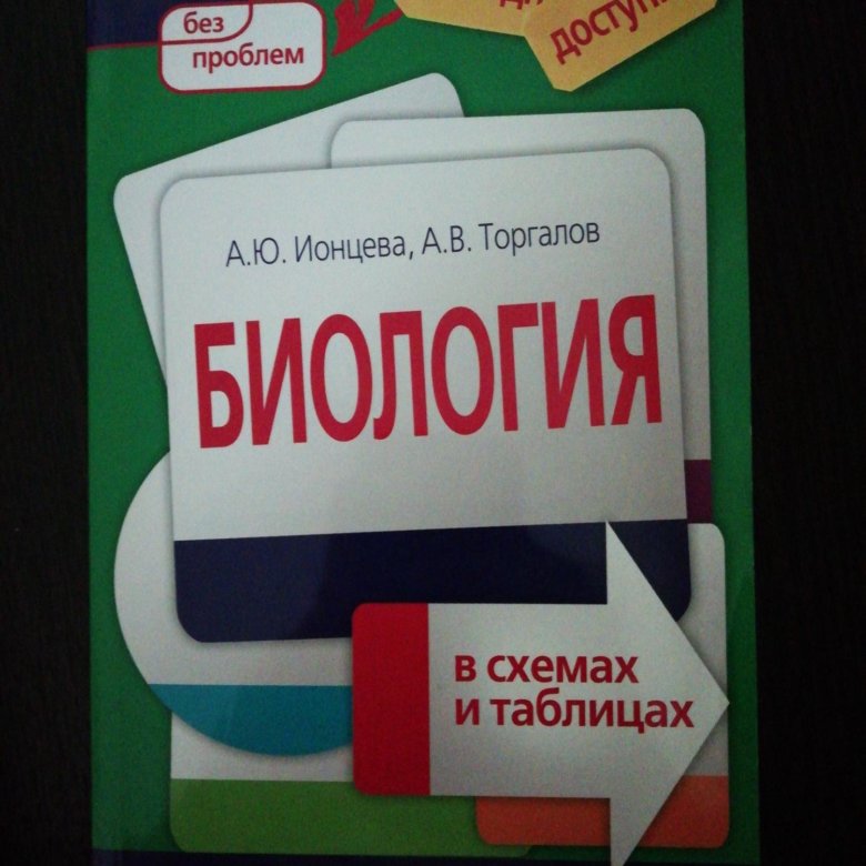 Книга: А.Ю. Ионцева, А.В. Торгалов. Биология в схемах и …