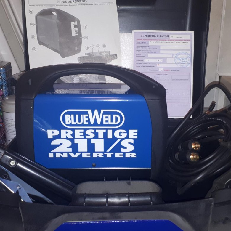 Blueweld prestige 211 s схема