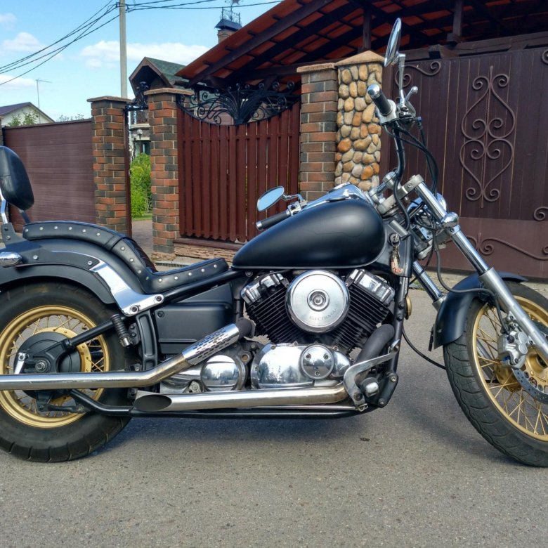 Yamaha Drag Star 400 синий