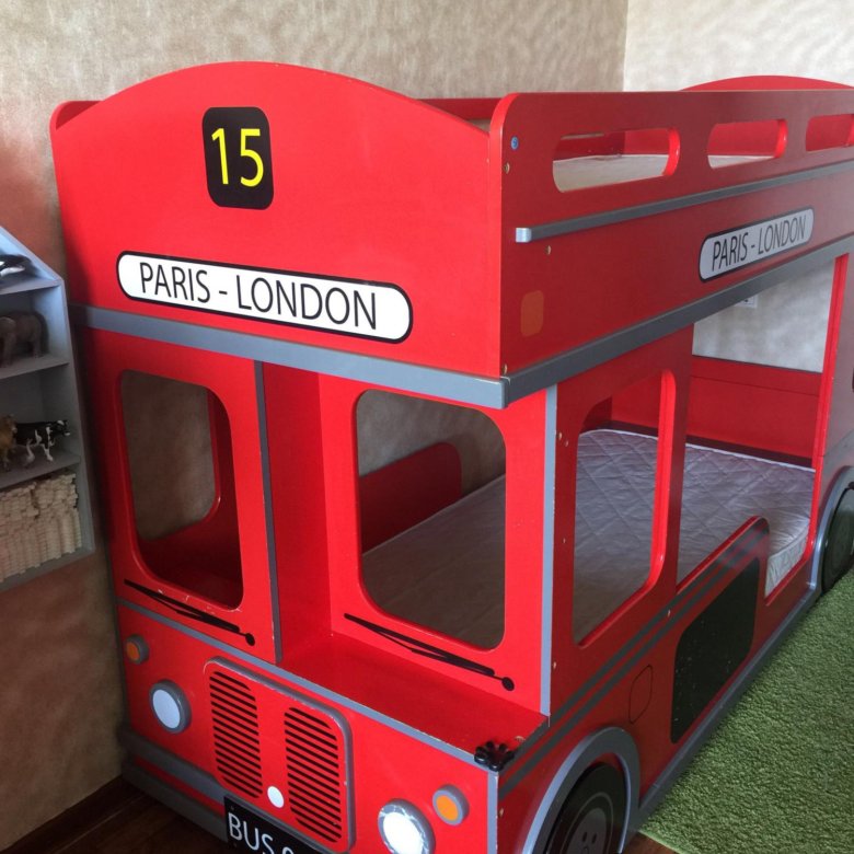 Авито автобус купить б у. Кровать двухъярусная London Bus. Кровать автобус двухъярусная Лондон. Детская кровать автобус двухъярусная. Кровать автобус одноярусная.