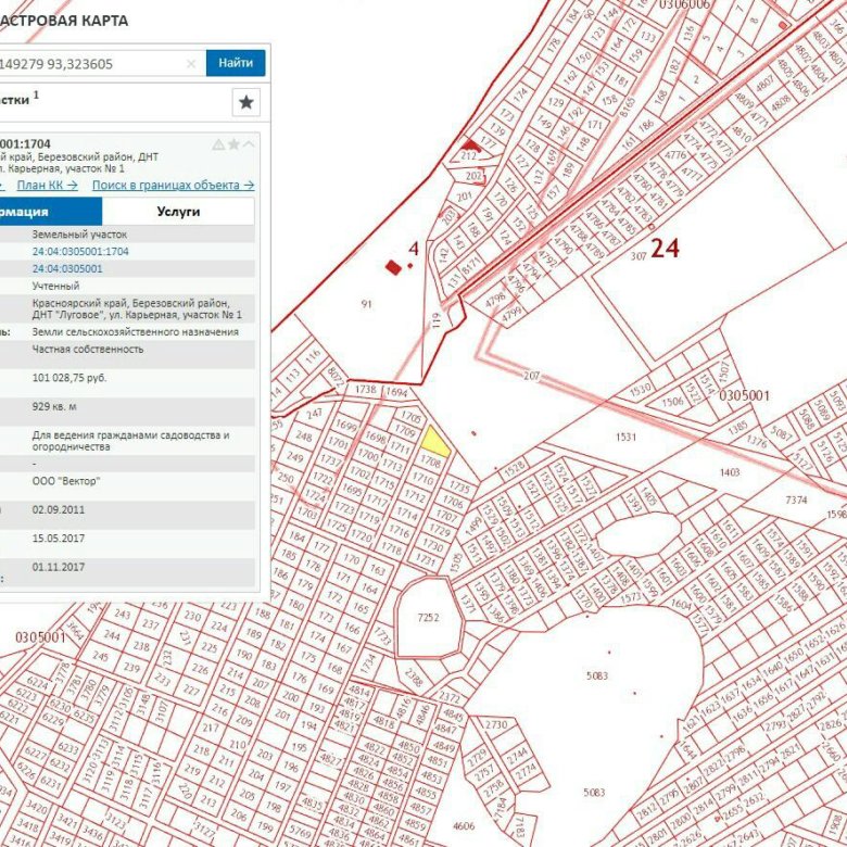 Кадастровая карта тюмень снт плодовое