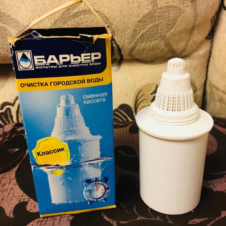 как часто менять картриджи барьер
