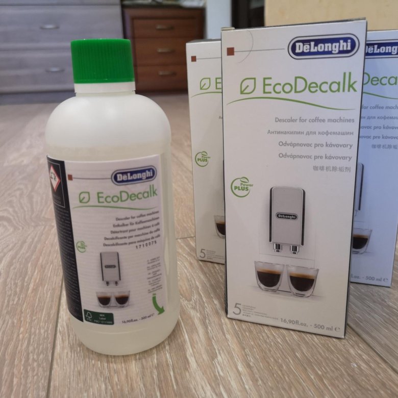 Жидкость для кофемашин делонги. Delonghi ECODECALK. Декальцинация кофемашины Delonghi. ECODECALK для Delonghi состав. Средство для декальцинации Delonghi.