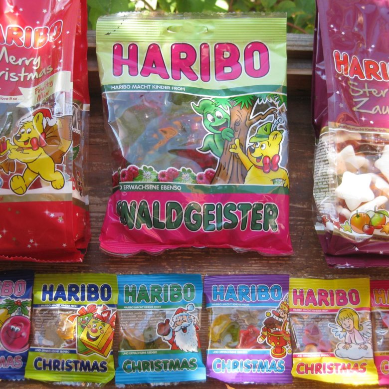 Haribo мармелад самолет