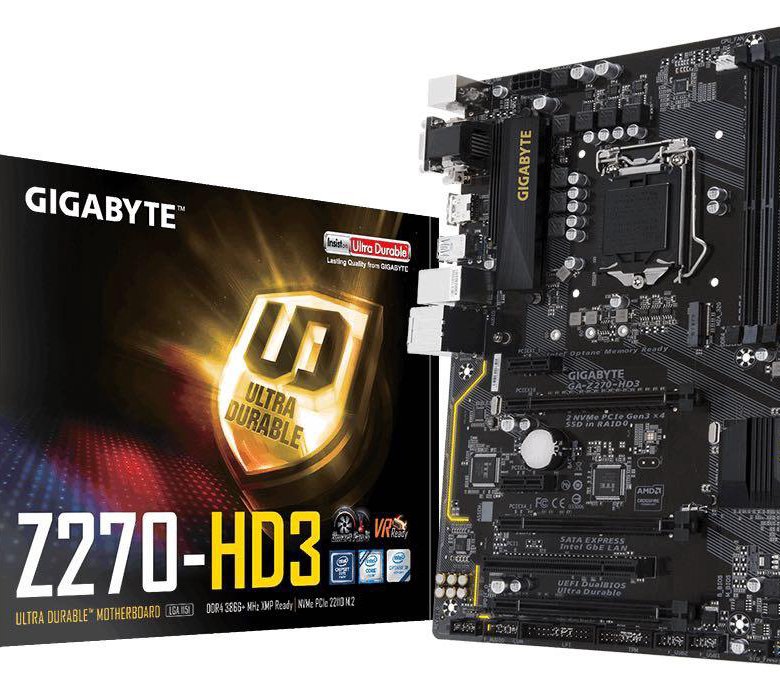 Ga z270p d3. Z270p-d3. Gigabyte ga-z270p-d3.