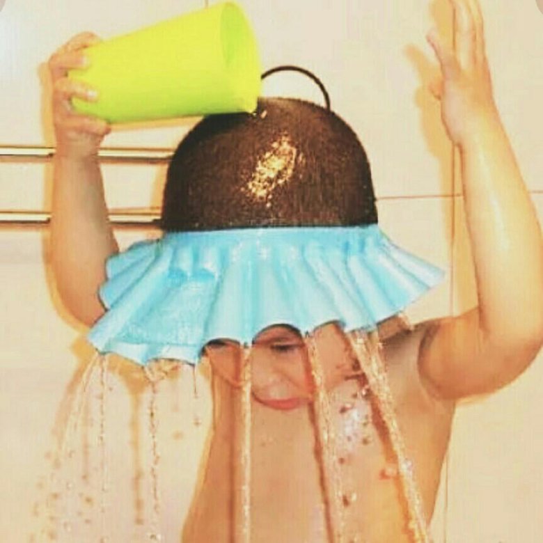 Шапочка с шампунем и кондиционером для мытья волос без воды