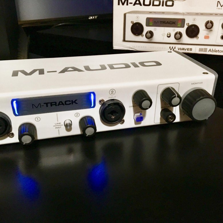 Звуковая карта m audio m track 2x2