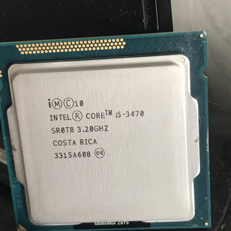 Intel Core i5 3470 @ 3.2GHZ (4 CPUS).