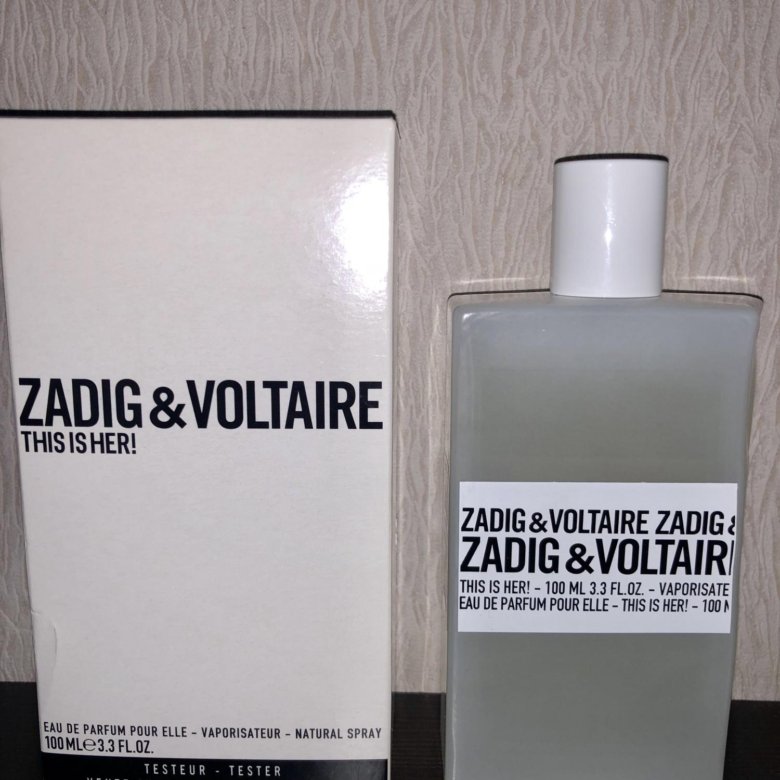 Zadig voltaire this is her. Zadig Voltaire this is her 100ml. Тестер 100 мл Zadig Voltaire. Духи Zadig Voltaire this is her. Zadig&Voltaire this is her 100мл тестер.