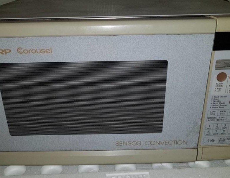 Микроволновая печь Sharp carousel r-7h55 – купить в Москве, цена 2 700 ...