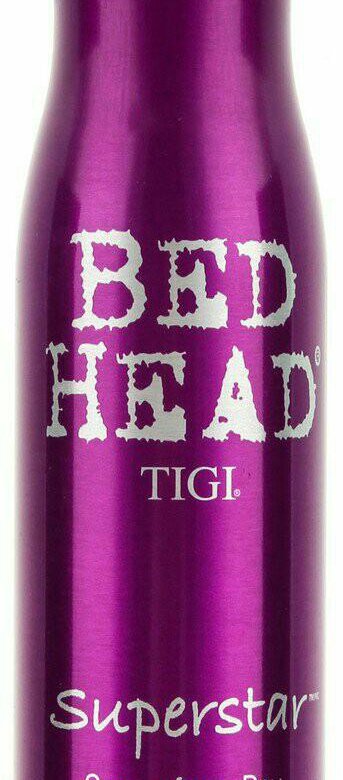 Спрей superstar tigi. Bed head Tigi Superstar спрей. Bed head Tigi спрей для объема. Tigi Superstar для объема спрей. Tigi Bed head лак для волос розовый.