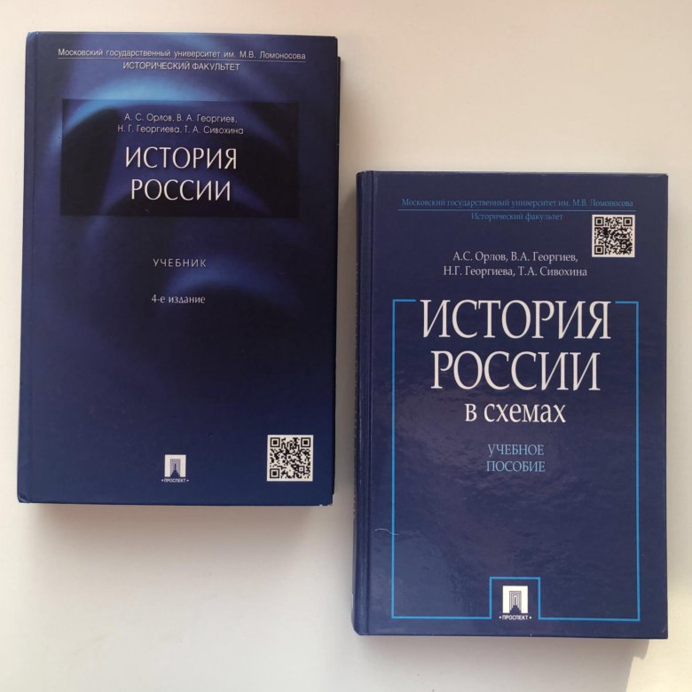 А с орлов история россии в схемах