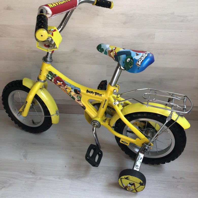 Детский велосипед Navigator Angry Birds 14" – объявление о продаже...
