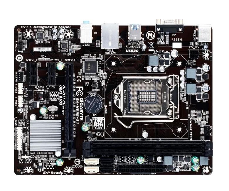 Gigabyte ga h81m s2pv схема