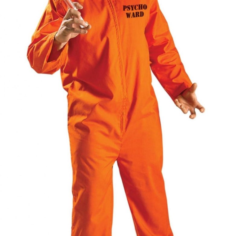 Костюм заключенного оранжевый – купить в Москве, цена 1 500 руб ...