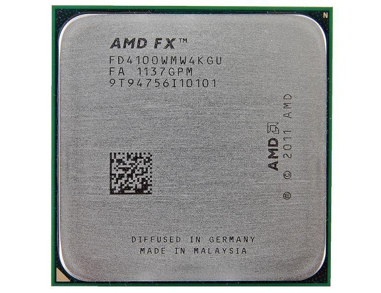 Процессор AMD FX-4100 Zambezi.