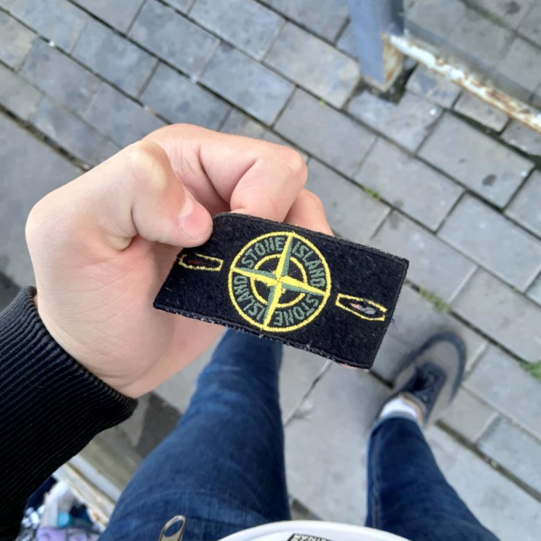 Патч stone island оригинал фото