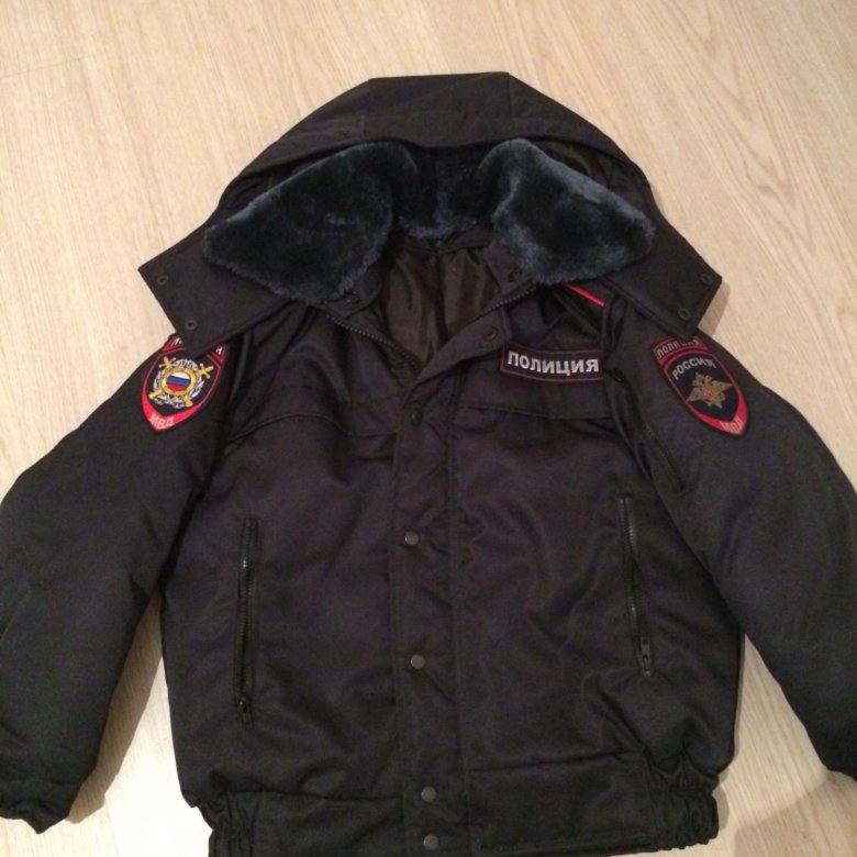 Женская куртка полиция