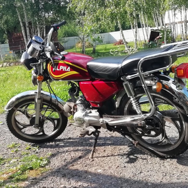 Мотоцикл альфа 50