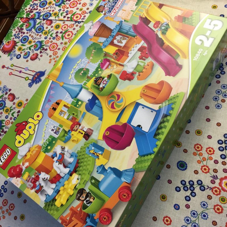 Lego Duplo 10840 парк аттракционов – купить в Москве, цена 2 800 руб ...