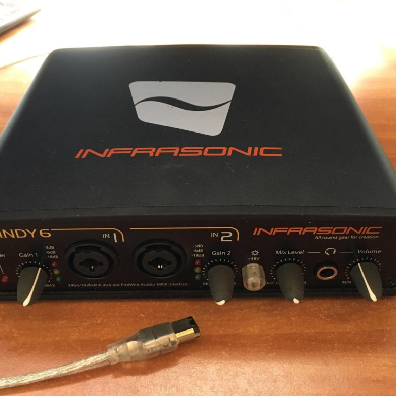 Звуковая карта infrasonic deux